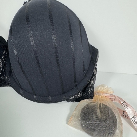 Felina Black Bra strapless lace multi-way bra size 36D - Picture 6 of 8